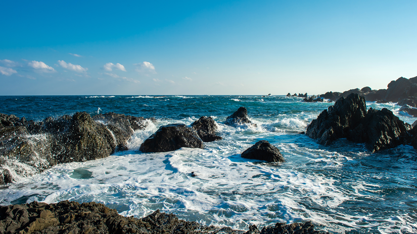 高知県室戸の海